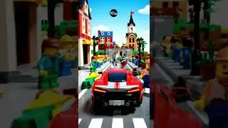 LEGO Volcano Eruption Diorama | Miniature Cinematic Disaster