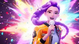 Neon Rebirth │ When Music Becomes Light in K-Pop Demon Hunters