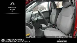 Used 2012 Hyundai Accent | City Motor Group Inc., Haskell, NJ