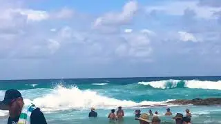 Champagne Pools the best waves bubbling water pool Fraser Island