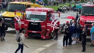 Wild West Truck Fest felvonulás, Kiss Norbi bemutató, Vármeeting Motoros felvonulás 2023
