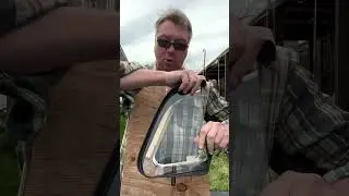 1966 VW Beetle Vent Wing Repair (Part 1)
