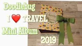 Doodlebug &ldquo;I Love Travel&rdquo; Paper Collection | Mini Album