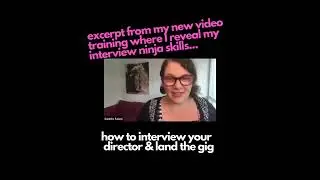 Script Supervisors! How to Interview Your Director & Land the Gig