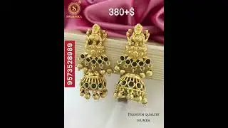 Trendy Temple Jewellery Sets #templejewellery #cznecklaceset #czchowkers #mattfinishsets #1trending
