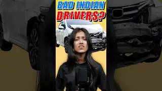 Are Indians The Worst Drivers??🥲 #shorts #driver #survey #india #traffic #problem #hindi #cars24