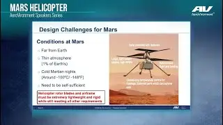 Ingenuity Mars Helicopter | Speakers Series: Challenges of Mars