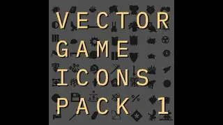 Vector Art Game Icons Pack 1 Trailer