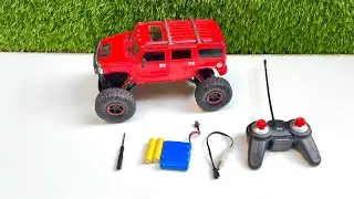 Remote control Hummer car unboxing & testing- dabbaunboxing
