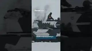 Finnish and Swedish armoured vehicles arrive in Norway for Nordic Response 23