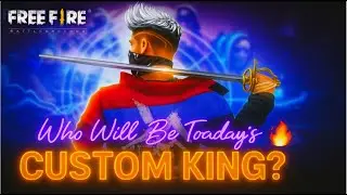 🔴 LIVE NOW - FREE FIRE CUSTOM ROOM 🔥 | Drop Your UID For ID REACTION😍@Badge99ff @UnGraduateGamer