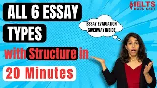 ЗАДАНИЕ ПО ПИСЬМЕННОЙ РАБОТЕ IELTS 2 | Понимание всех эссе IELTS с 1 структурой | Структура эссе ...