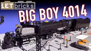 Обзор продукта: Union Pacific Big Boy 4014 Lego Style Bricks MOC