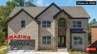 HOUSE TOUR| Atlanta House For Sale| New Construction| Basement| No Bank! No Credit Option!