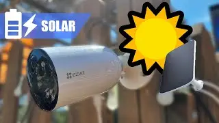 EZVIZ CB3 con Panel Solar ☀️ Te sorprenderá una funcionalidad de esta cámara