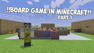 Designing A Board Game in Minecraft | Design Journal Part 1