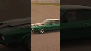 Stig power slides his Mustang all day! #racing #car #asmr #ps5 #gaming #drift #fyp #sports #lol #fun