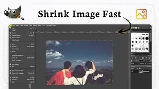 Как уменьшить размер файла изображения в GIMP (Lightweight Magic)