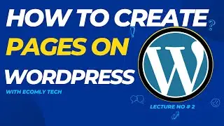 WORDPRESS Website Creation Made Easy in 2024  || How to create page on wordpress website