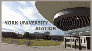 [Subway Ride]  York University Station I Line 1 Yonge-University I Toronto I 約克大學站 I多倫多地鐵 🇨🇦【4K】