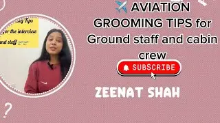 Ground Staff Grooming 2026 ✨ | Aviation Career Basics