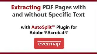 How to Extract PDF Pages With and Without Specific Text in Adobe Acrobat | AutoSplit Tutorial