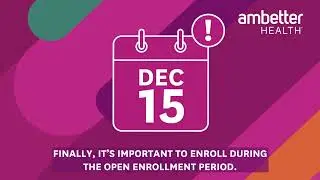 Ambetter Health: Open Enrollment Education