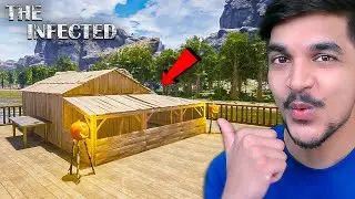 FINALLY BUILT A GOAT & CHICKEN BARN 🏠🐓 | The Infected #15