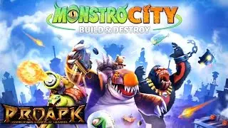 MonstroCity - Build & Destroy Gameplay IOS / Android