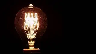 4K - Light Bulb stock video footage
