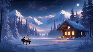 ❄️ Tranquil Snowy Forest 🎹 Piano Music for Unwinding, Reflecting & Sleeping 💤