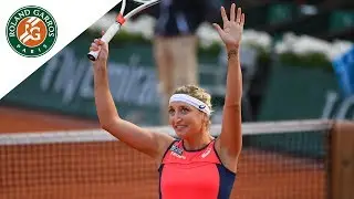 Kristina Mladenovic v Timea Bacsinszky Highlights - Women's Quarterfinals 2017 | Roland-Garros