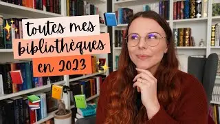 MES BIBLIOTH&Egrave;QUES en 2023 : une tonne de livres &agrave; lire ! 📚