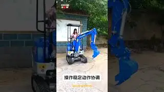 Amazing Adjustable Mini Excavator