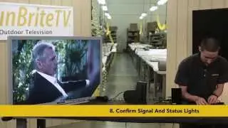 SunBriteTV  - Install HD Wireless Transceiver
