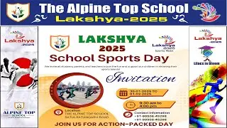 SCHOOL SPORTS DAY LAKSHYA 2025 BY ALPINE TOP SCHOOL,RATIA