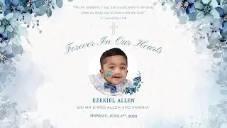 || Funeral Service || Ezekiel Allen || 02-06-2025