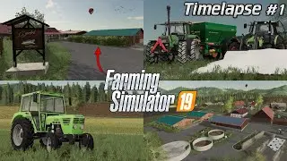 A CRY FOR HELP from UNTERGRIESBACH! 🚜💨 | [FS19] - Timelapse #1 Untergriesbach Seasons