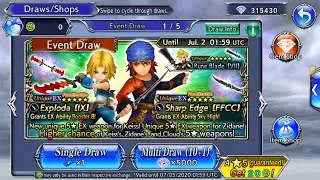 Keiss Banner Pulls - Dissidia Final Fantasy Opera Omnia