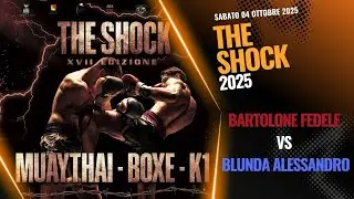KO DA PAURA‼️ Bartolone Fedele VS Blunda Alessandro  - The Shock 2025 - Muay Boxing