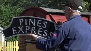 S&DJR PINES EXPRESS AT MIDSOMER NORTON STATION WITH 7109 JOYCE 13/08/17