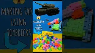making army tank using toybricks follow for more #lego #kids #papercraft #diy #toys