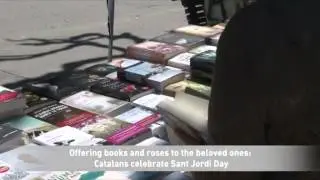 Offering books and roses to the beloved ones: Catalans celebrate Sant Jordi Day