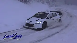 Test Ott T&auml;nak WRC Rally 2022 - Hyundai i20 Hybrid Rally1 - Snow Actions | Lulu Vid&eacute;o [HD]