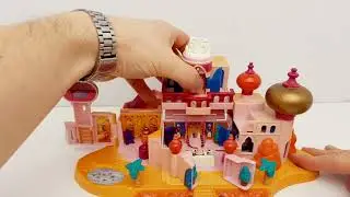 Polly Pocket (Disney Aladdin) Jasmine's Royal Palace Vintage 1996 Bluebird DEMO VIDEO