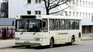 Молодечно. Поездка в автобусе Нёман-5201-030, Г/№ AB 7146-5, маршрут №202с (19.03.2022)