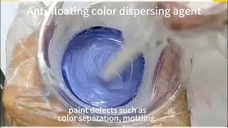 Anti floating color dispersing agent