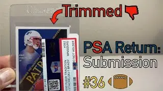 PSA Return: Submission #36 - PSA Found A Trimmed Cards From My Submission