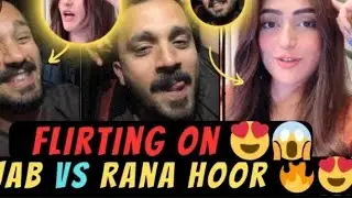 Flirting on Rajabbutt VS Rana Hoor🤭|RajabFamily|