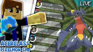 Minecraft: Pixelmon ACer SMP - S2E18 - FULL LEVEL 100 SHINY TEAM + Shiny mega (Pixelmon v8)W/Pottery